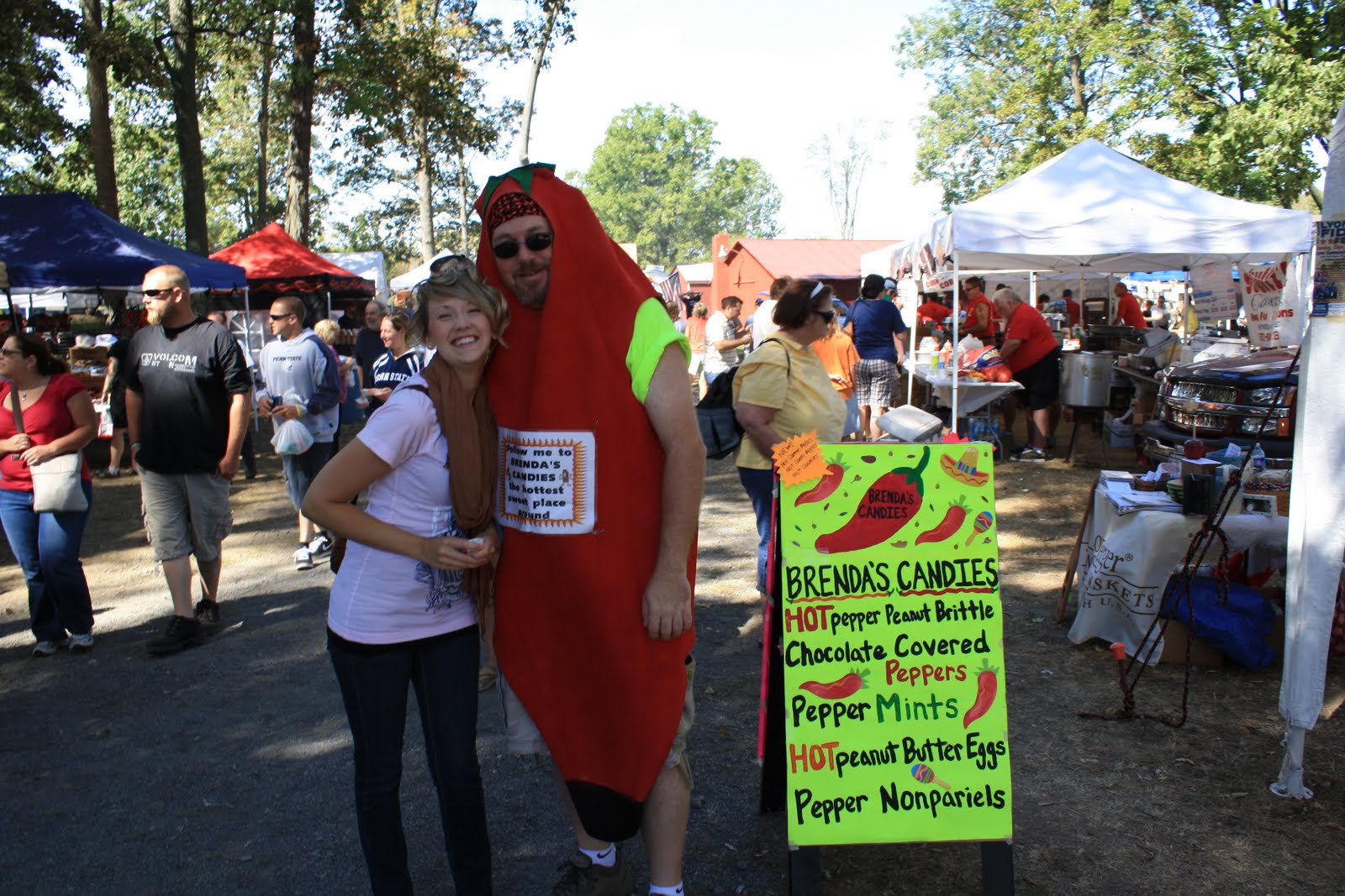 apples and cheese, please bowers' 15th annual chile pepper festival
