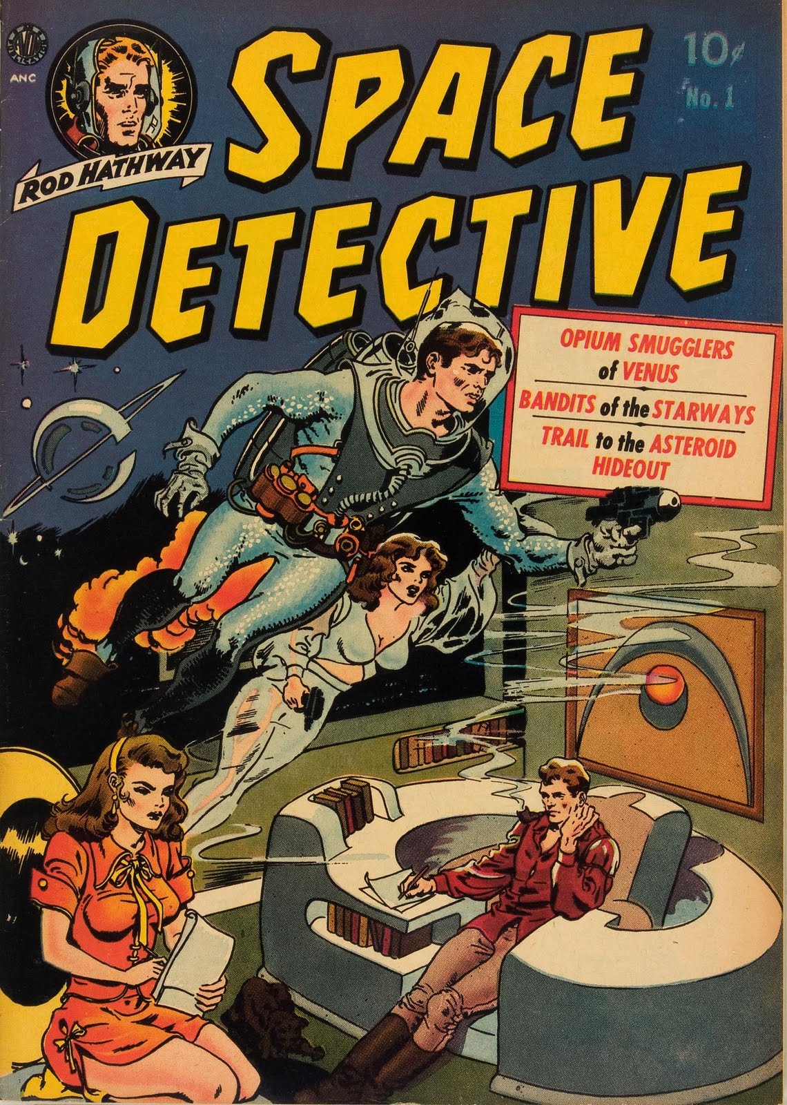 Cap'n's Comics SciFi from the 1950s