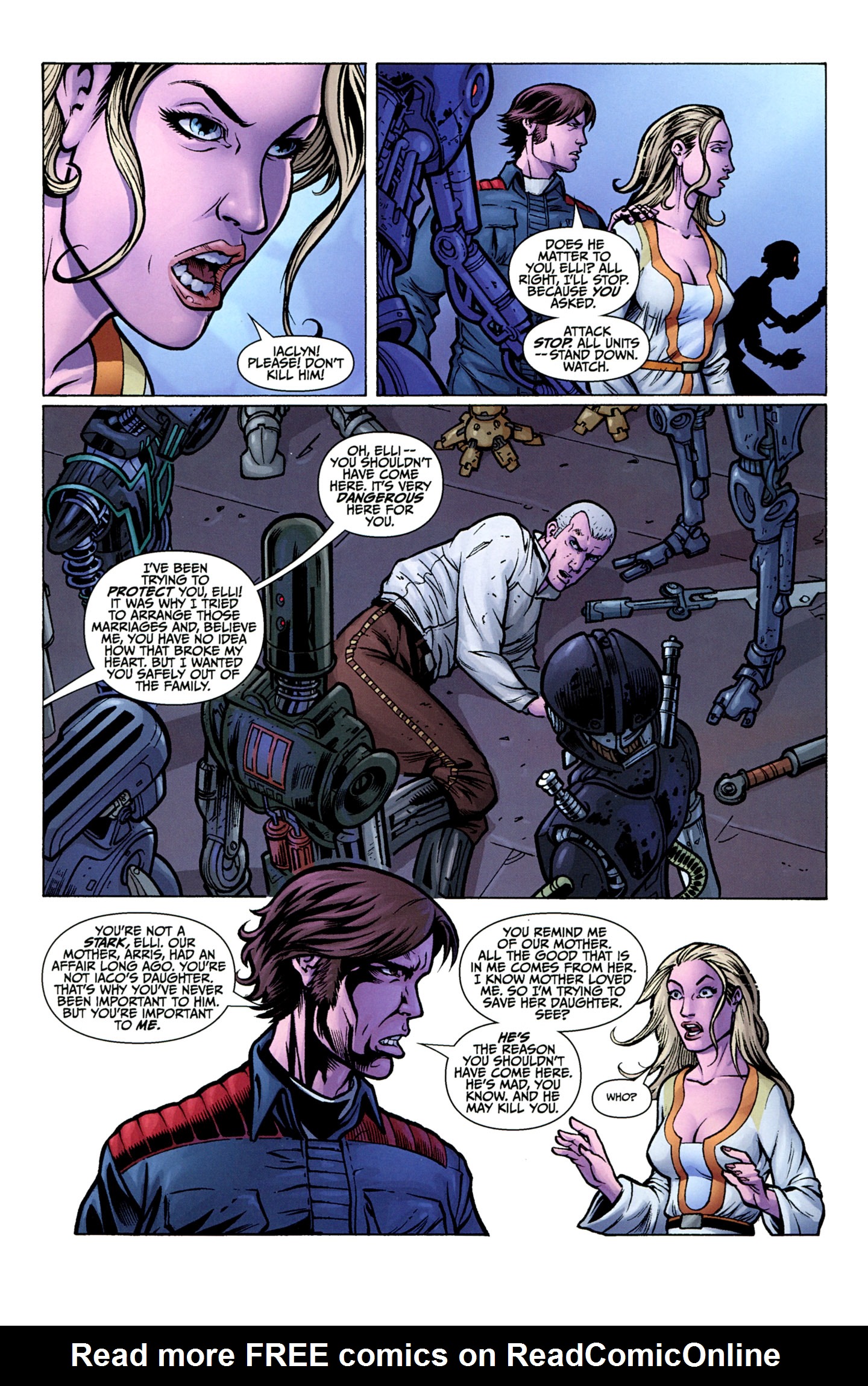 Read online Star Wars: Agent Of The Empire - Iron Eclipse comic -  Issue #4 - 20