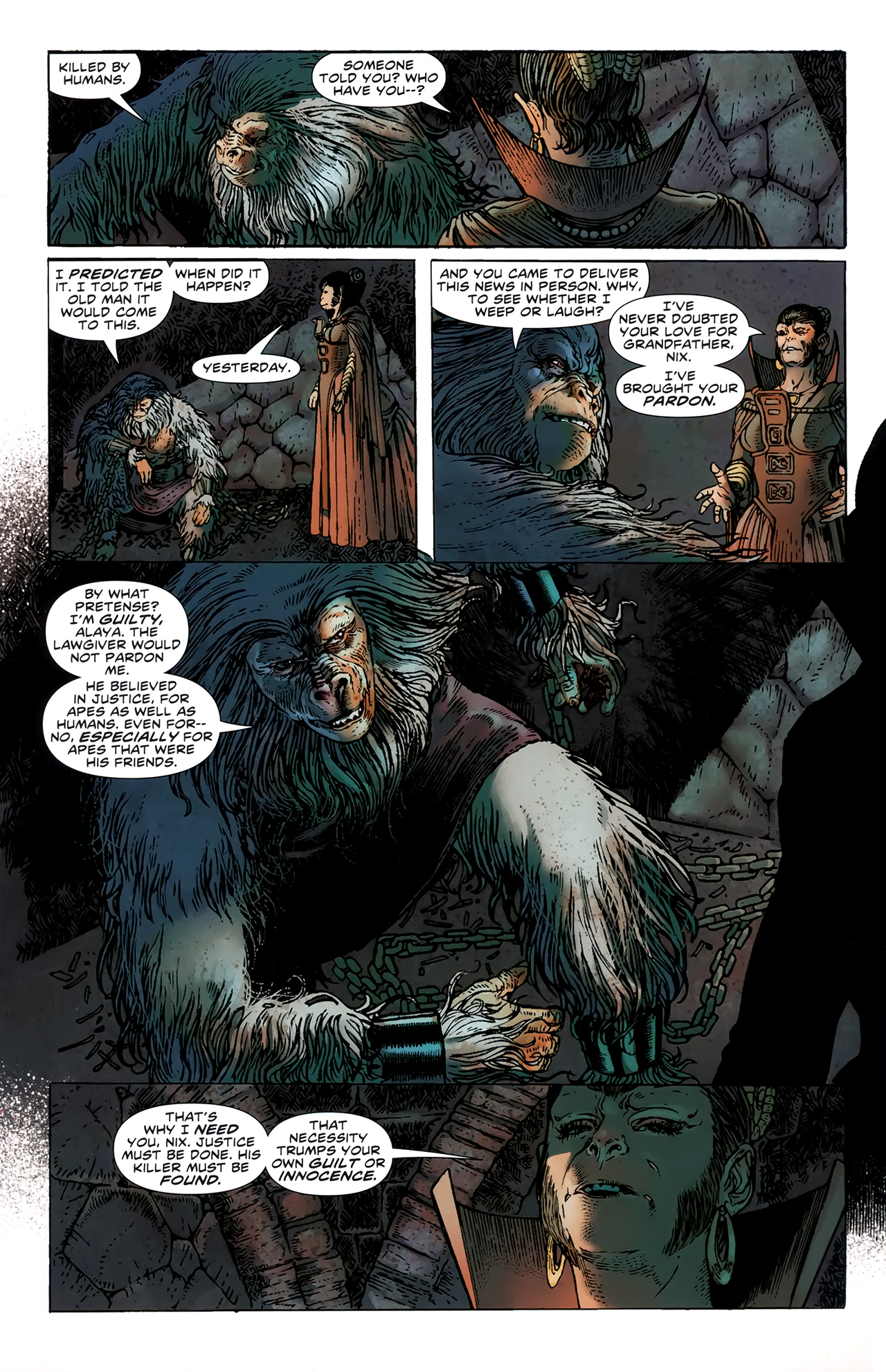 Read online Planet of the Apes (2011) comic -  Issue #2 - 6