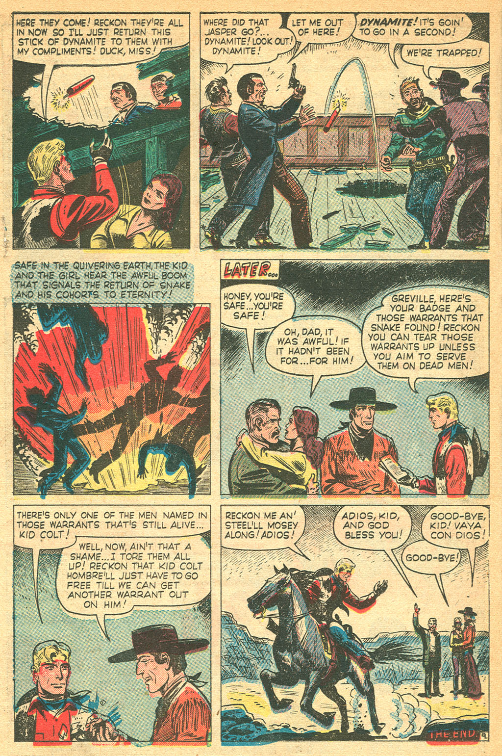 Read online Kid Colt Outlaw comic -  Issue #6 - 24