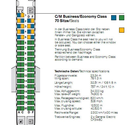 Canadair crj схема салона Regional Jet Canadair Bombardier Seating