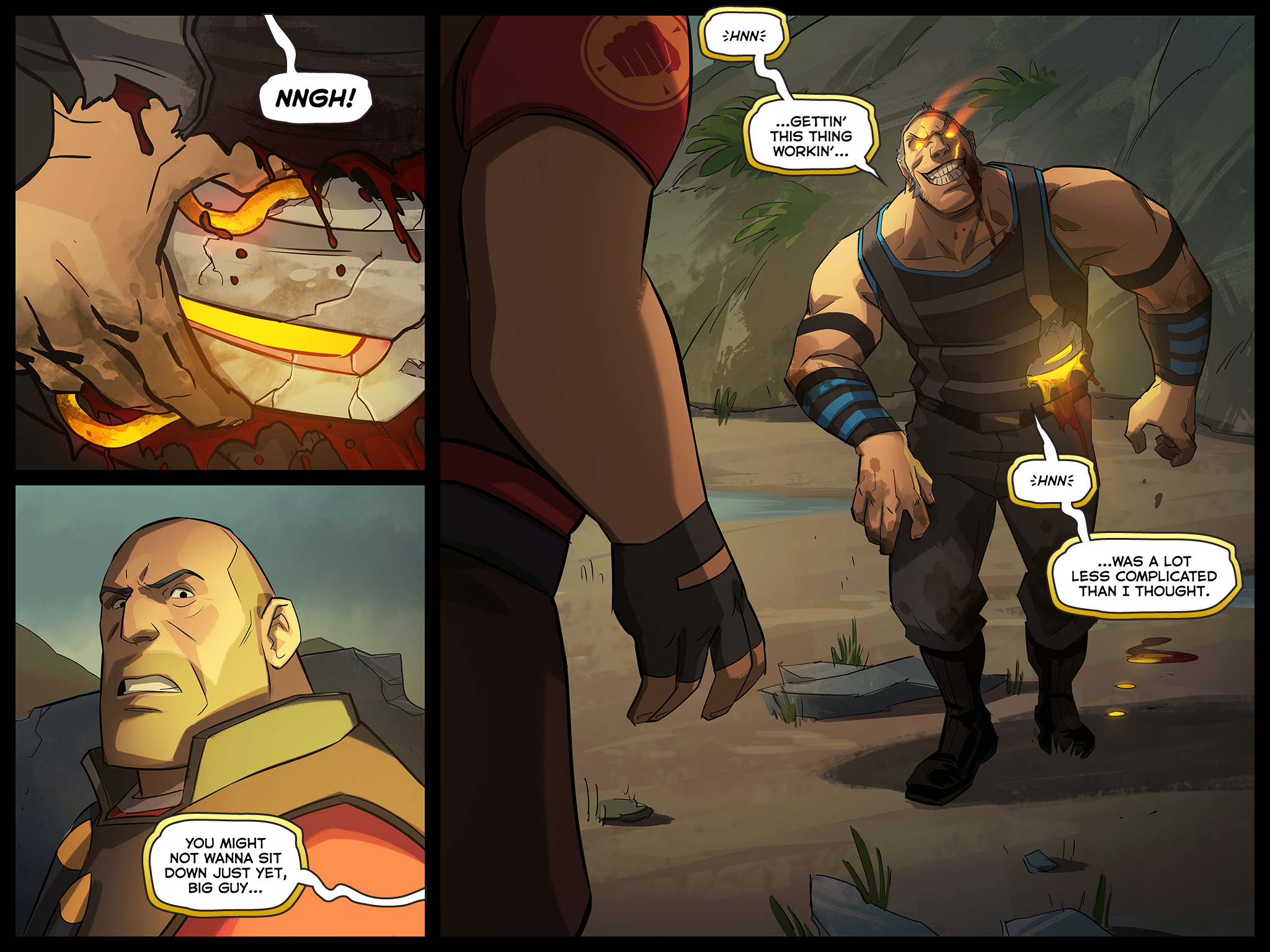 Read online Team Fortress 2 comic -  Issue #6 - 148