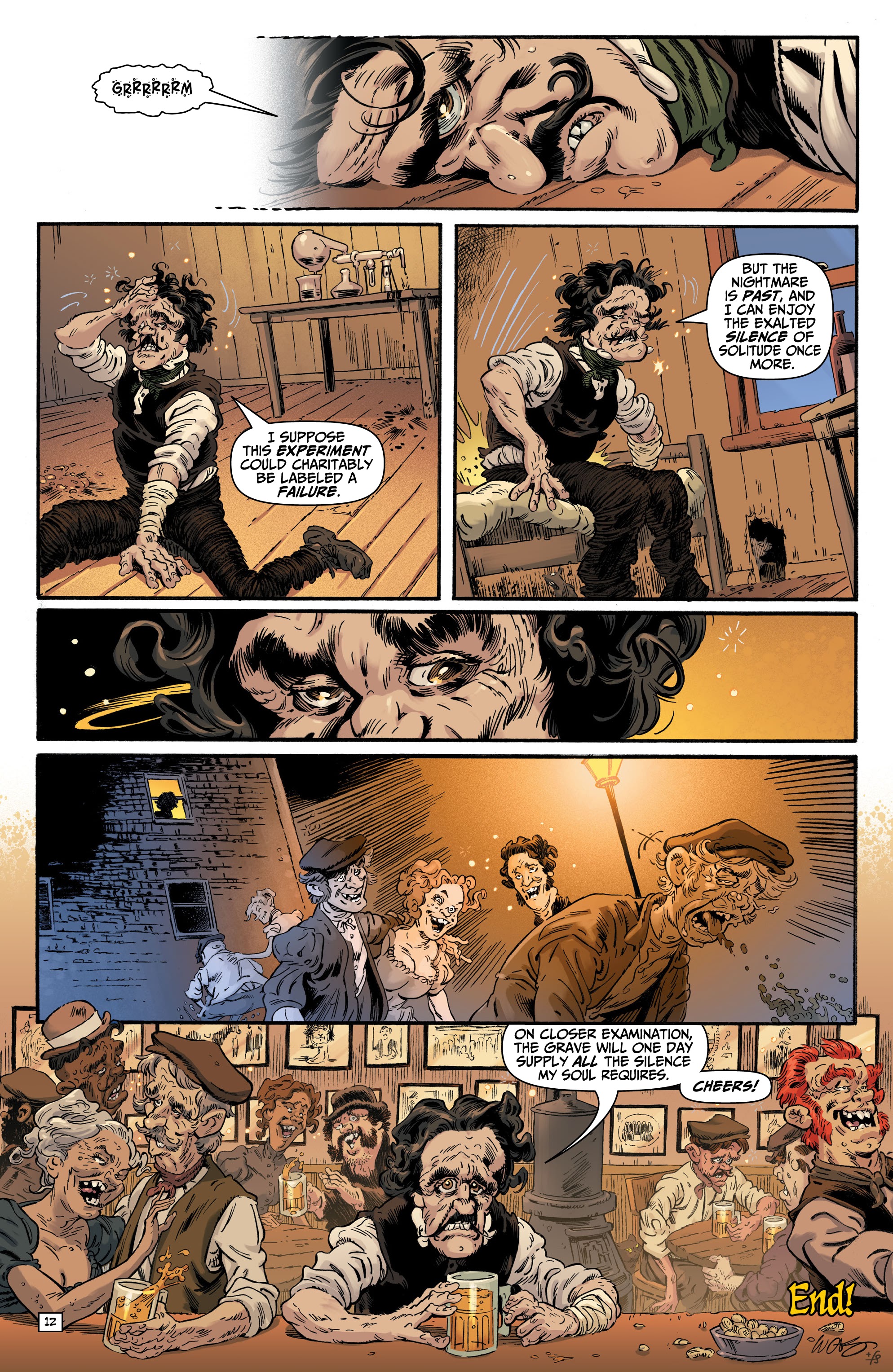 Read online Edgar Allan Poe's Snifter of Death comic -  Issue #6 - 26