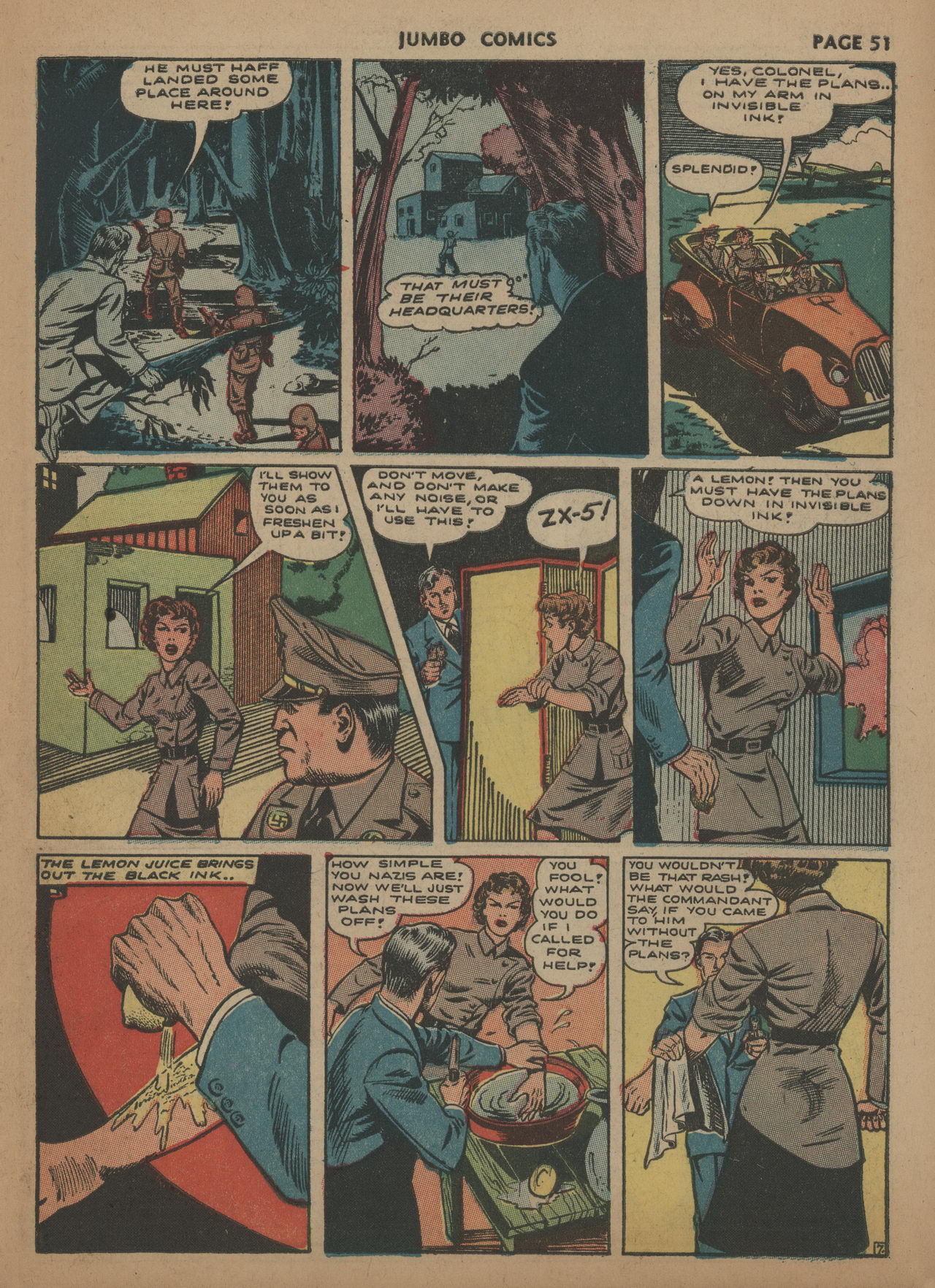 Read online Jumbo Comics comic -  Issue #44 - 53