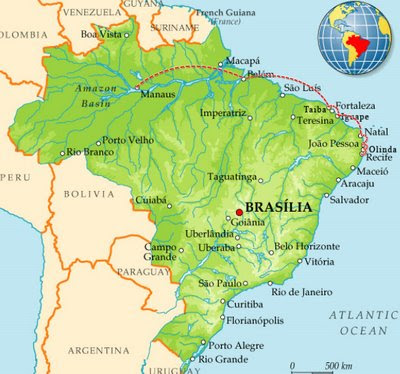 Big Brazil Map