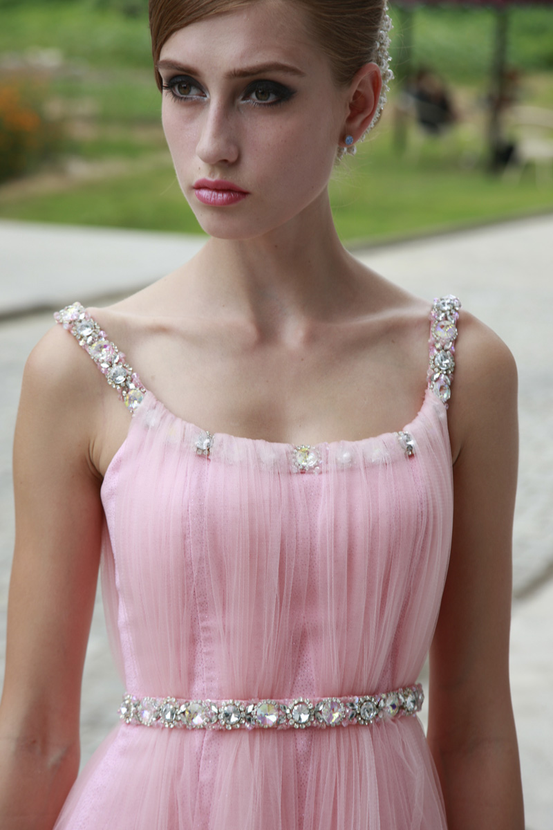 Phenomenal Couture Pink Diamond Dress