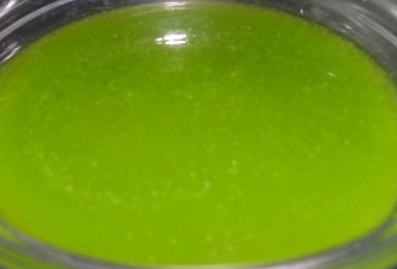 Aceite verde de perejil