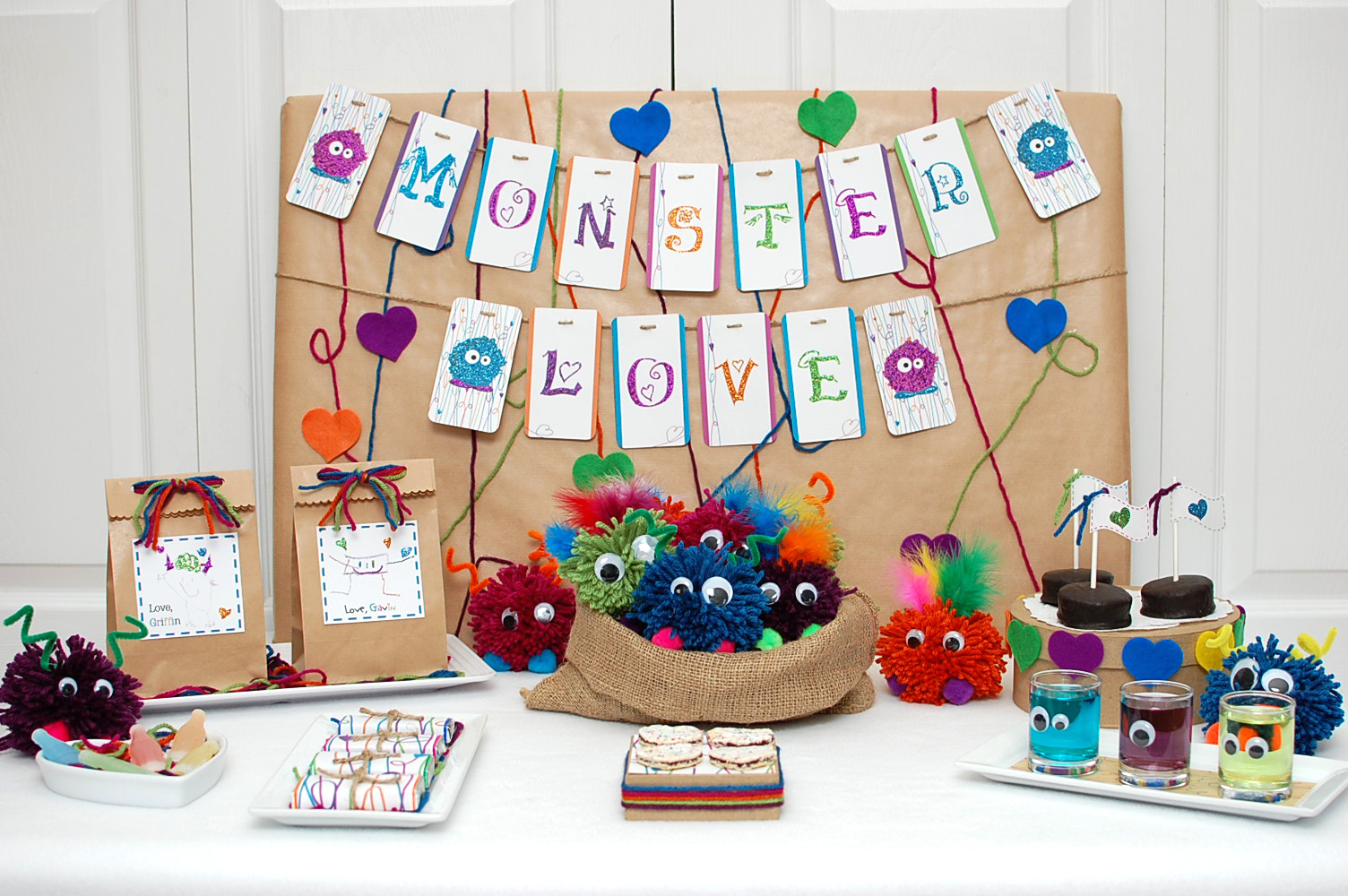 The Purple Pug: monster love kid's valentine's rave