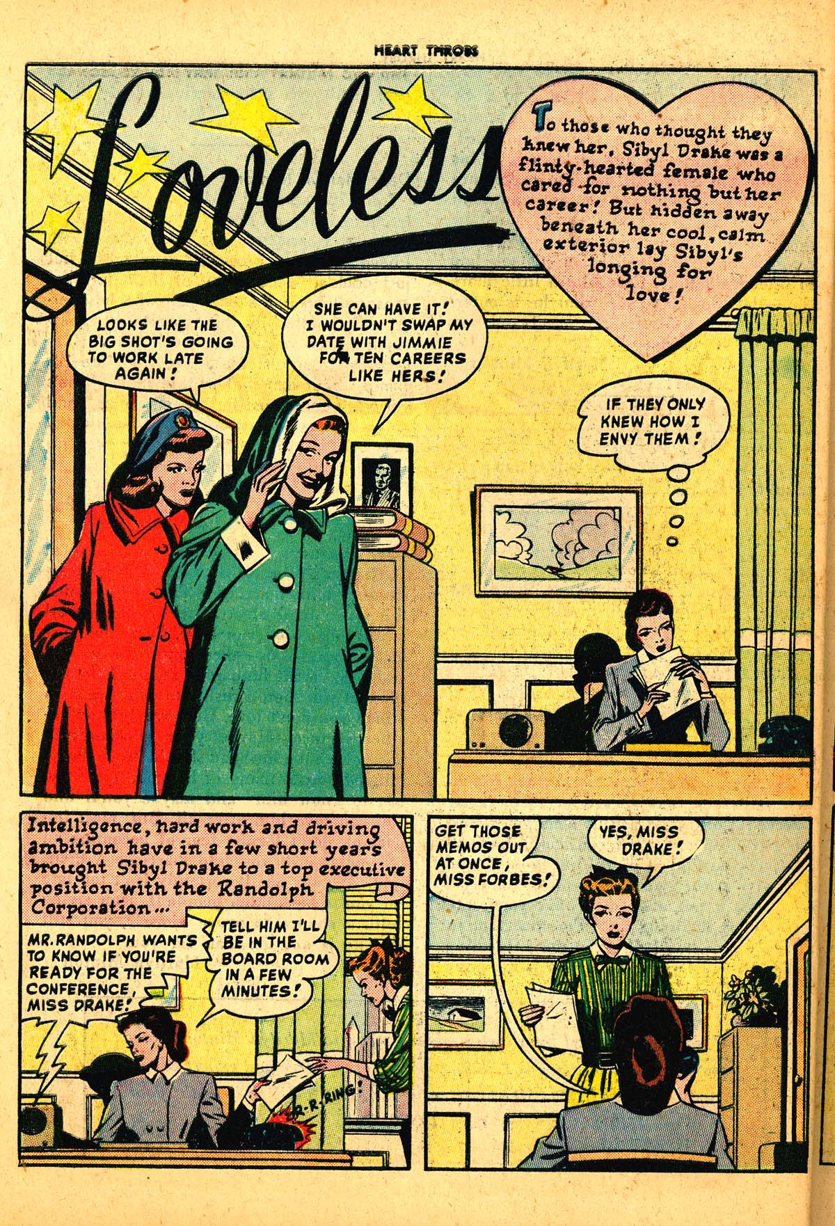Read online Heart Throbs comic -  Issue #1 - 28