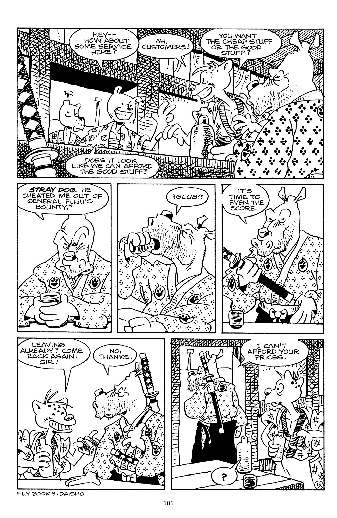 Read online The Usagi Yojimbo Saga comic -  Issue # TPB 5 - 98