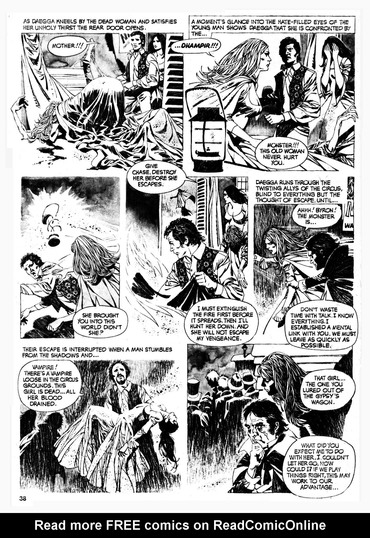 Read online Vampirella (1969) comic -  Issue #37 - 38