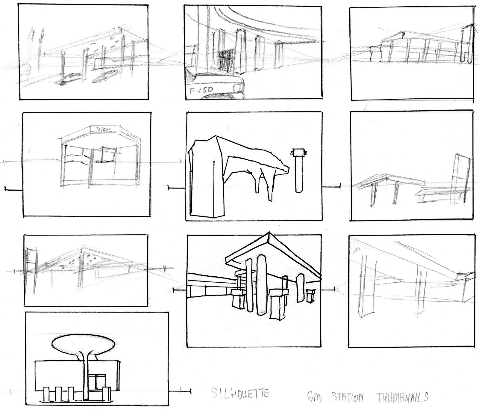 It is a picture of Sassy Gas Station Drawing It's just a graphic of Sassy Gas Station Drawing