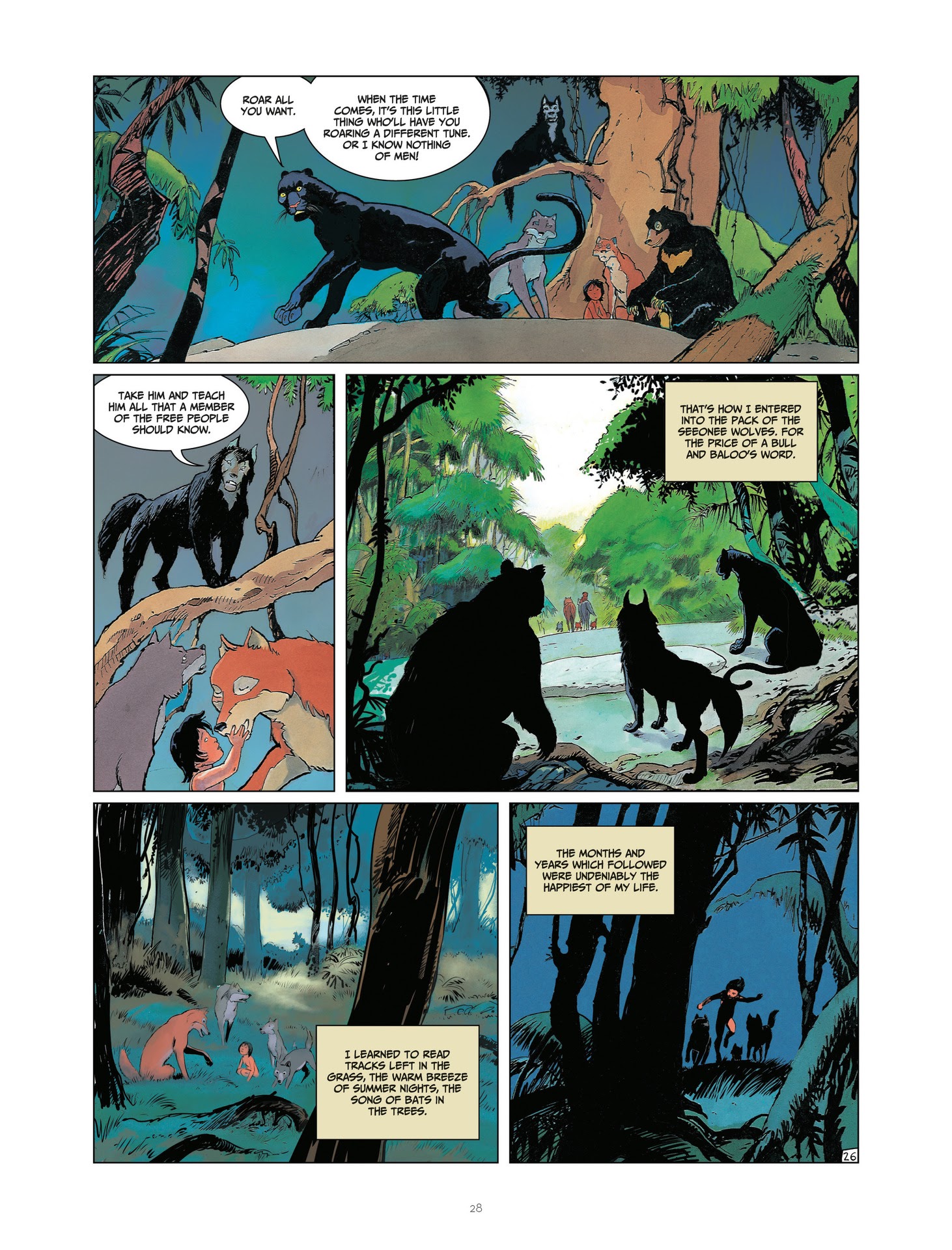 Read online The Last Jungle Book comic -  Issue #1 - 28