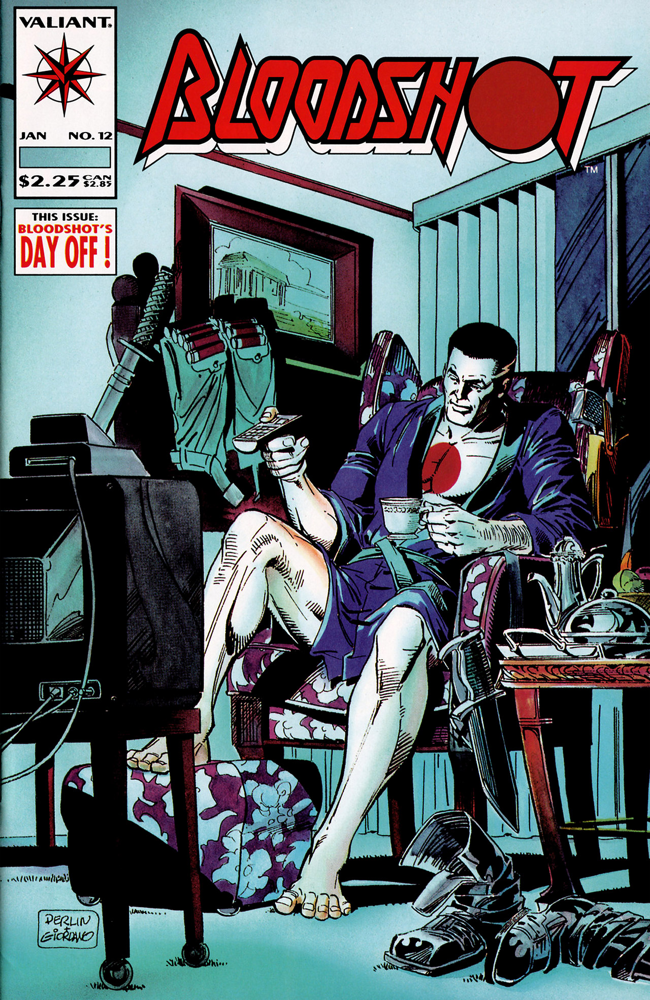 Read online Bloodshot (1993) comic -  Issue #12 - 1