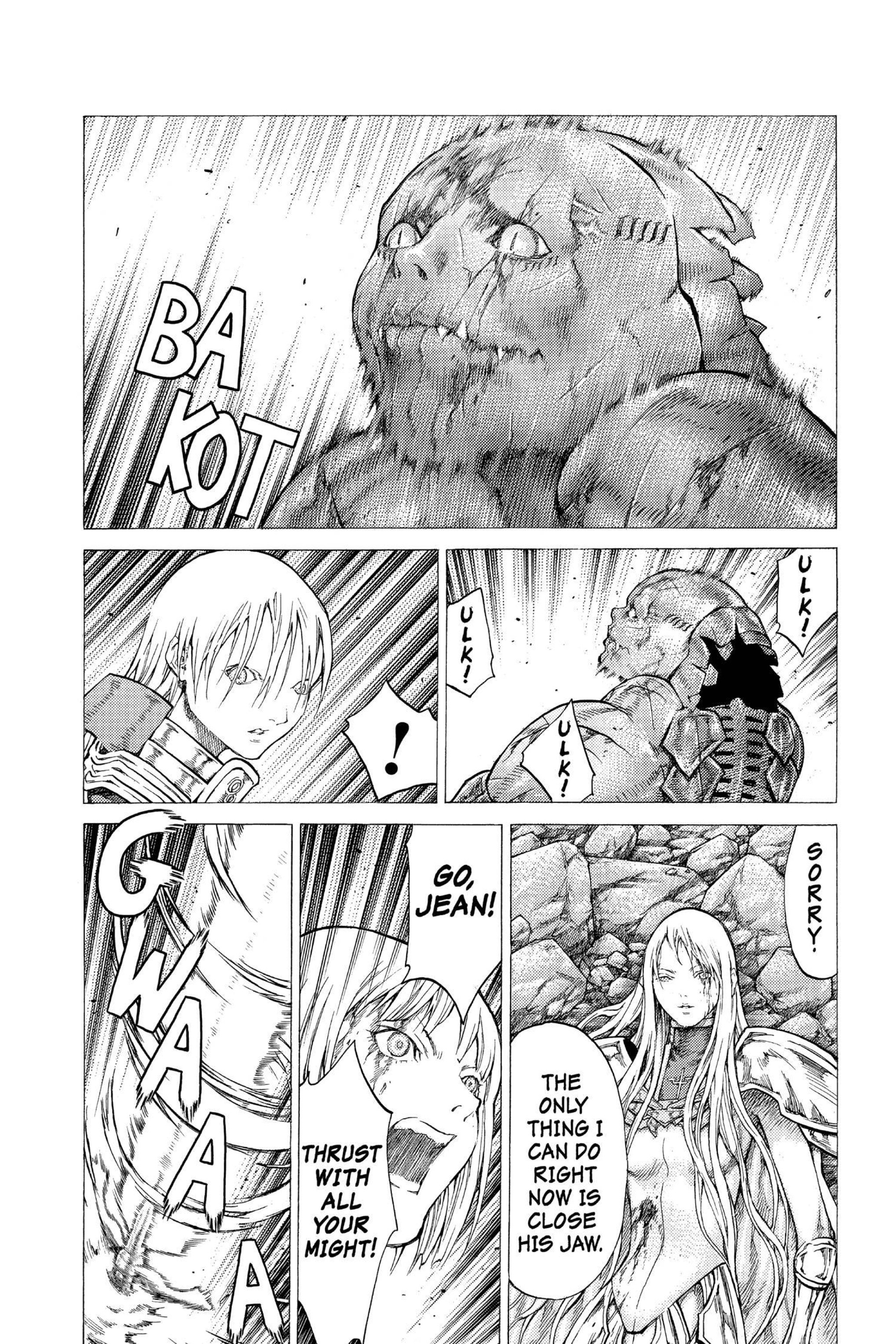 Read online Claymore comic -  Issue #9 - 88