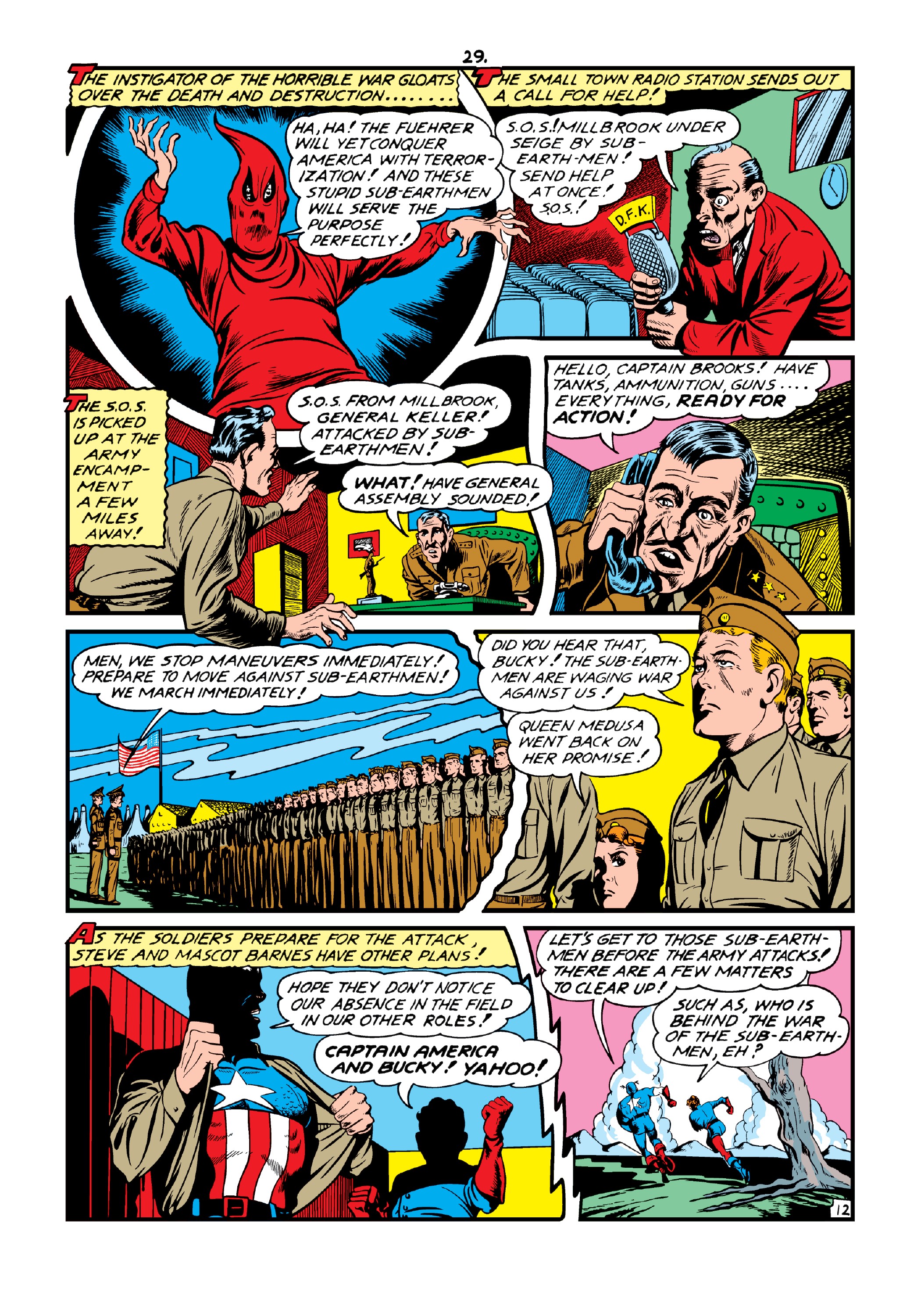 Read online Marvel Masterworks: Golden Age Captain America comic -  Issue # TPB 5 (Part 1) - 38