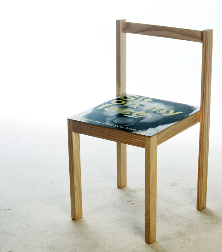 BE CURIOUS Un poco de sunday art Silla Libre