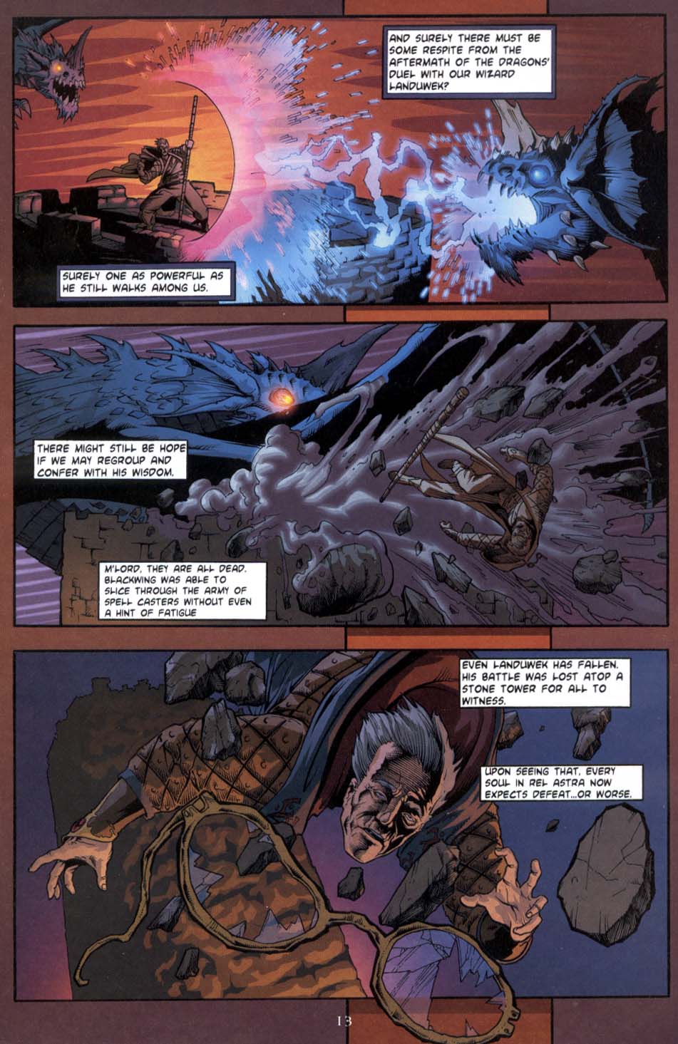 Read online Dungeons And Dragons: In The Shadow Of Dragons comic -  Issue #1 - 12