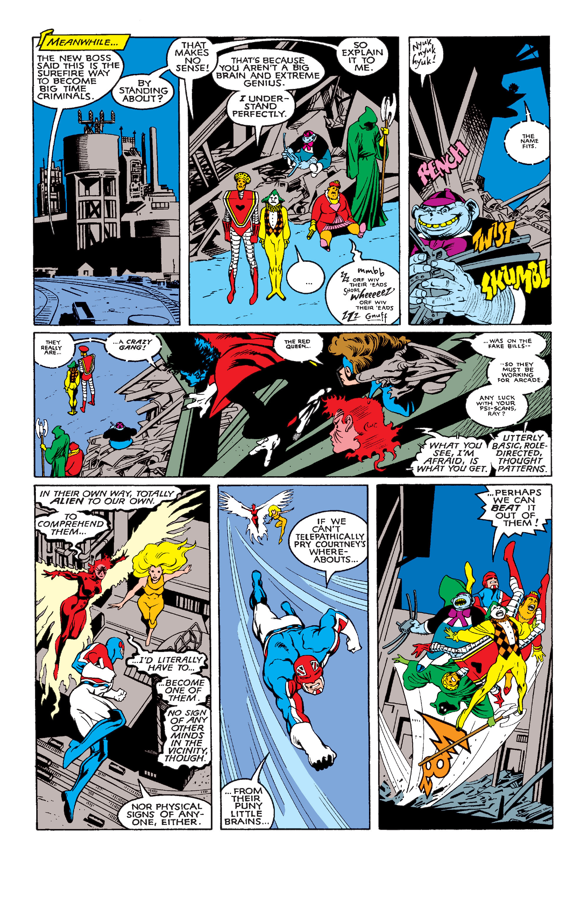 Read online Excalibur (1988) comic -  Issue #4 - 19