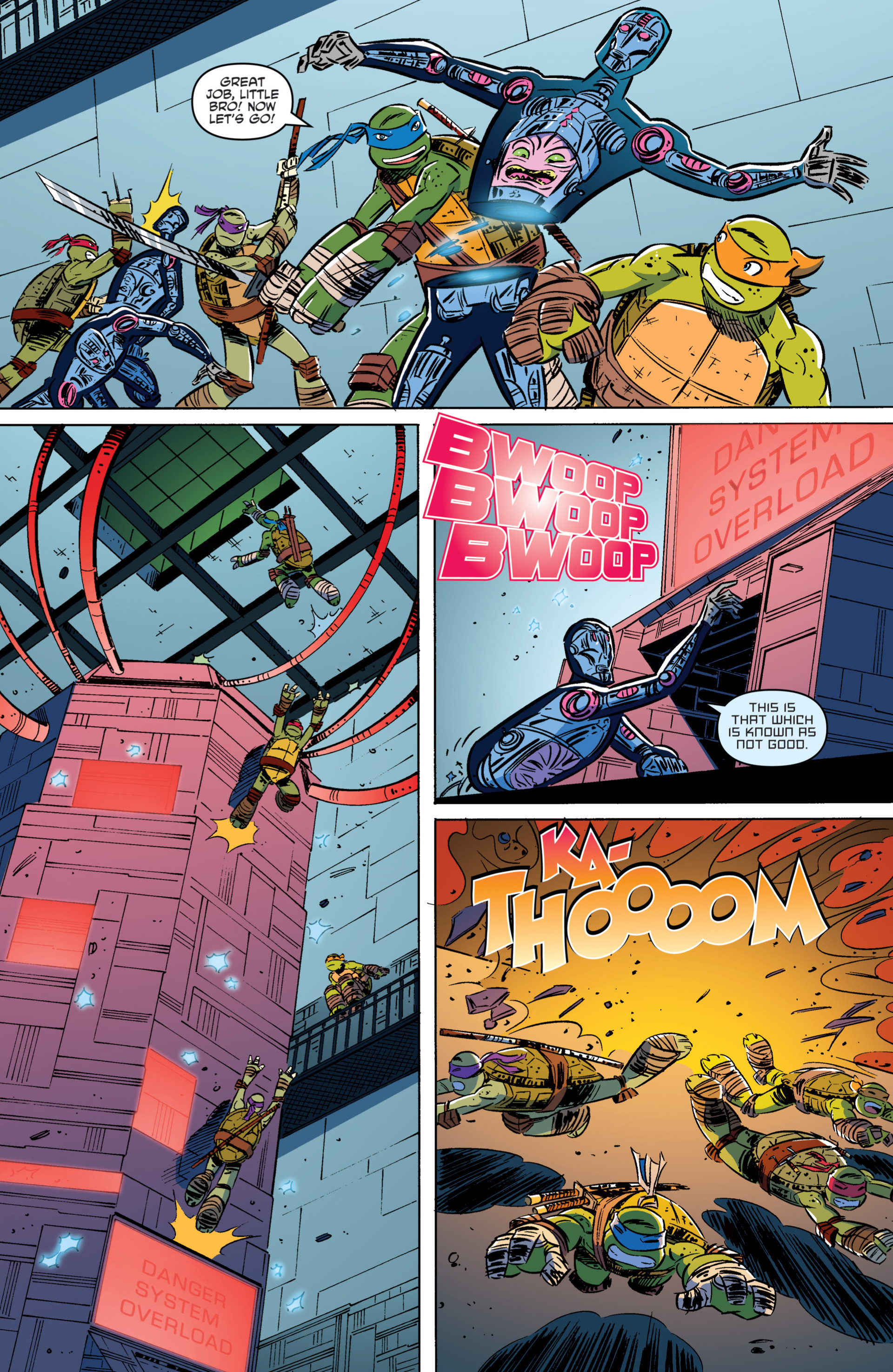 Read online Teenage Mutant Ninja Turtles New Animated Adventures comic -  Issue #3 - 23
