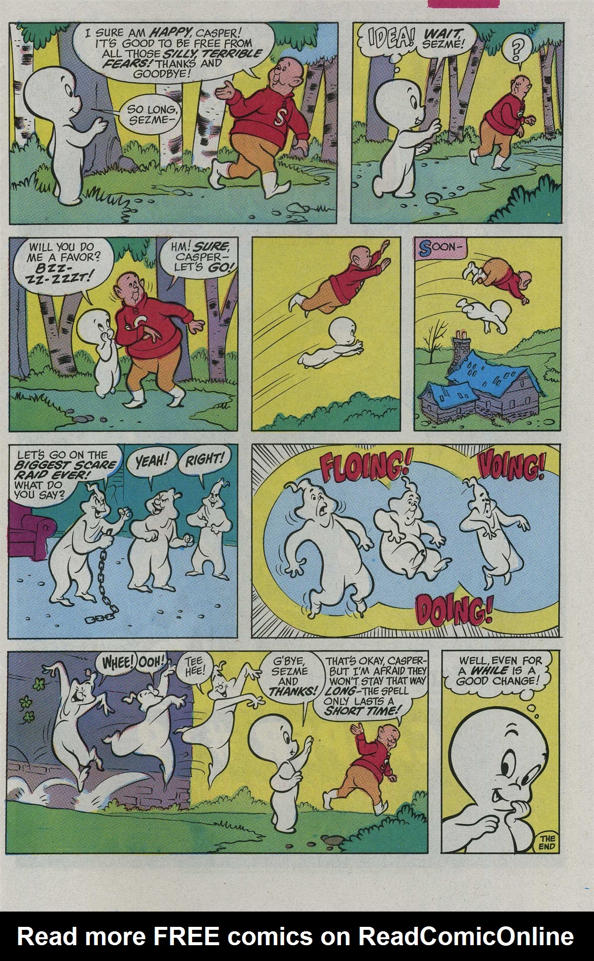Read online Casper the Friendly Ghost (1991) comic -  Issue #18 - 24