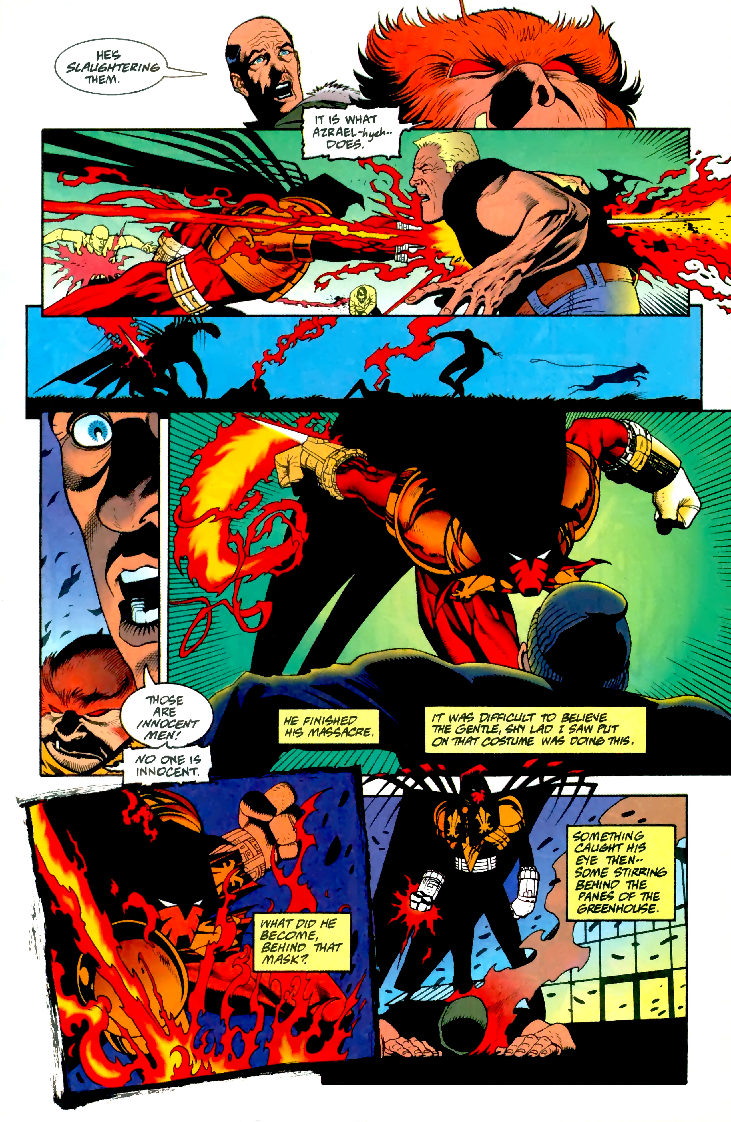 Read online Batman: Sword of Azrael comic -  Issue #4 - 5