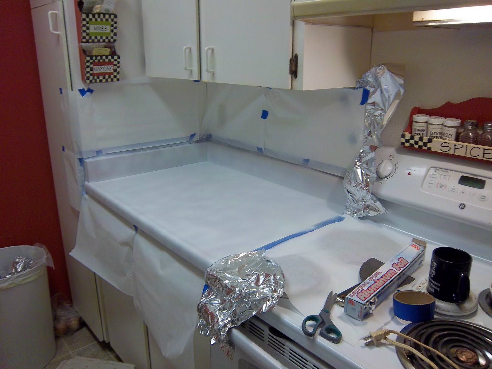 Today's Baby How to Paint Formica