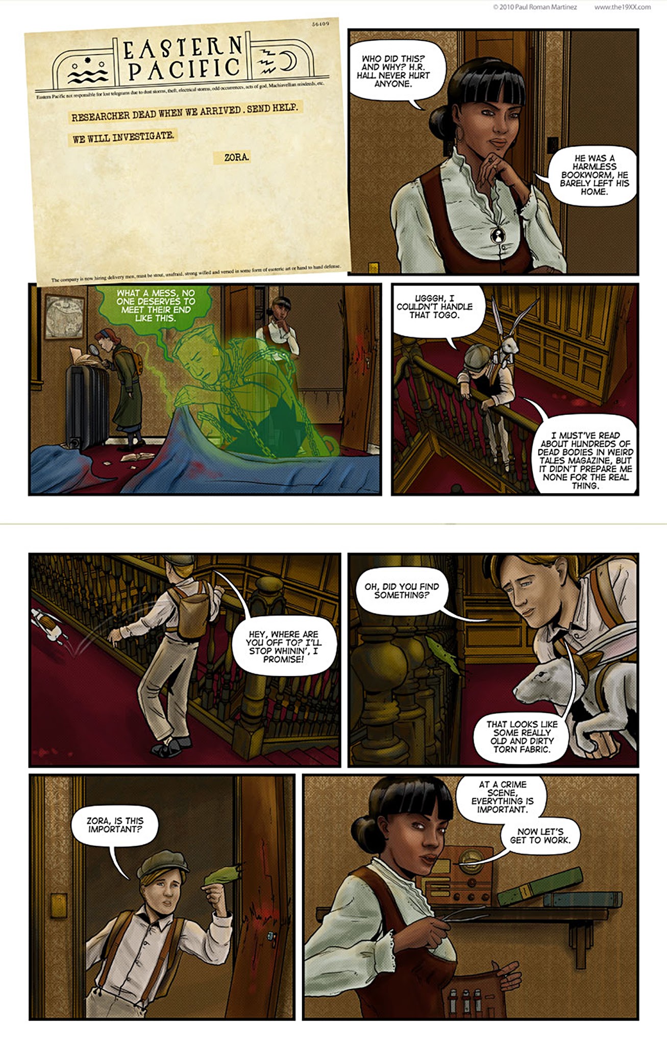 Read online The Adventures of the 19XX comic -  Issue #1 - 33