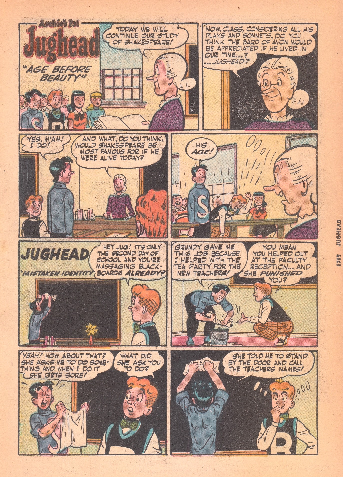 Read online Archie's Pal Jughead comic -  Issue #31 - 34