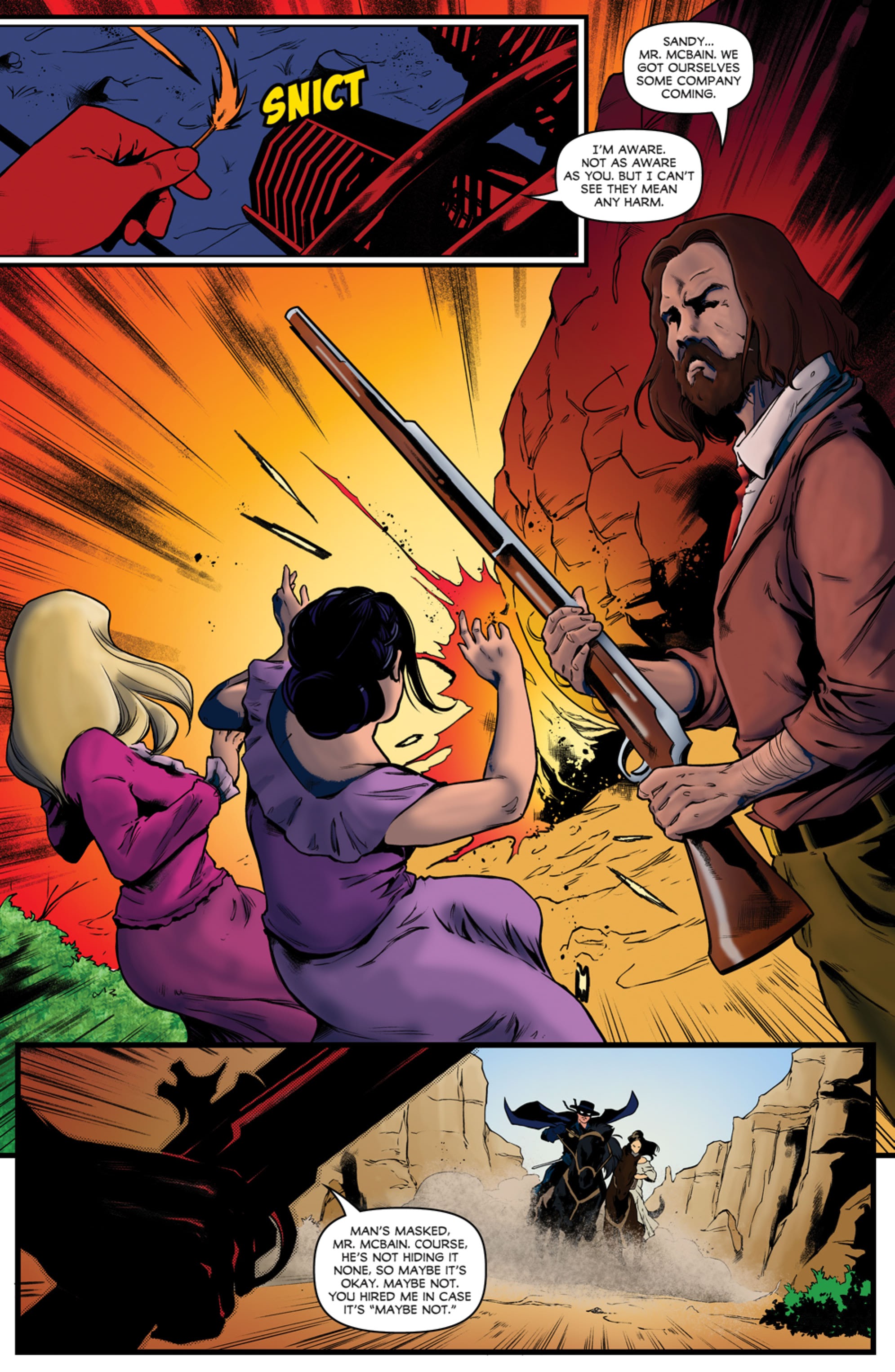 Read online Zorro Flights comic -  Issue #1 - 5