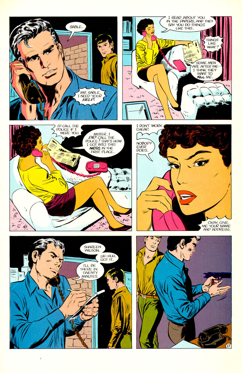 Read online Jon Sable, Freelance comic -  Issue #51 - 19
