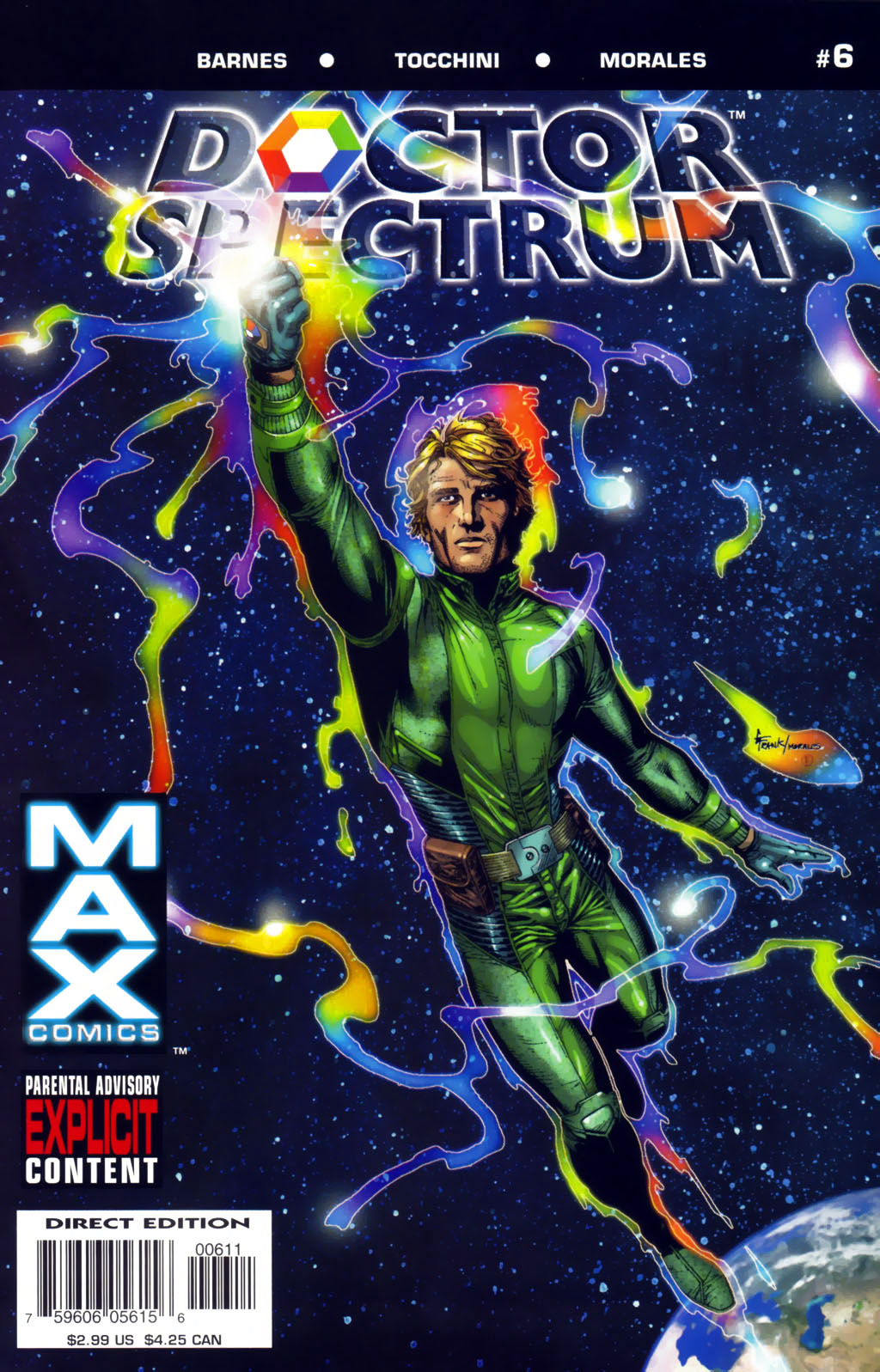 Read online Doctor Spectrum comic -  Issue #6 - 1