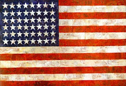 <i>Flag</i> Jasper Johns 1954-55