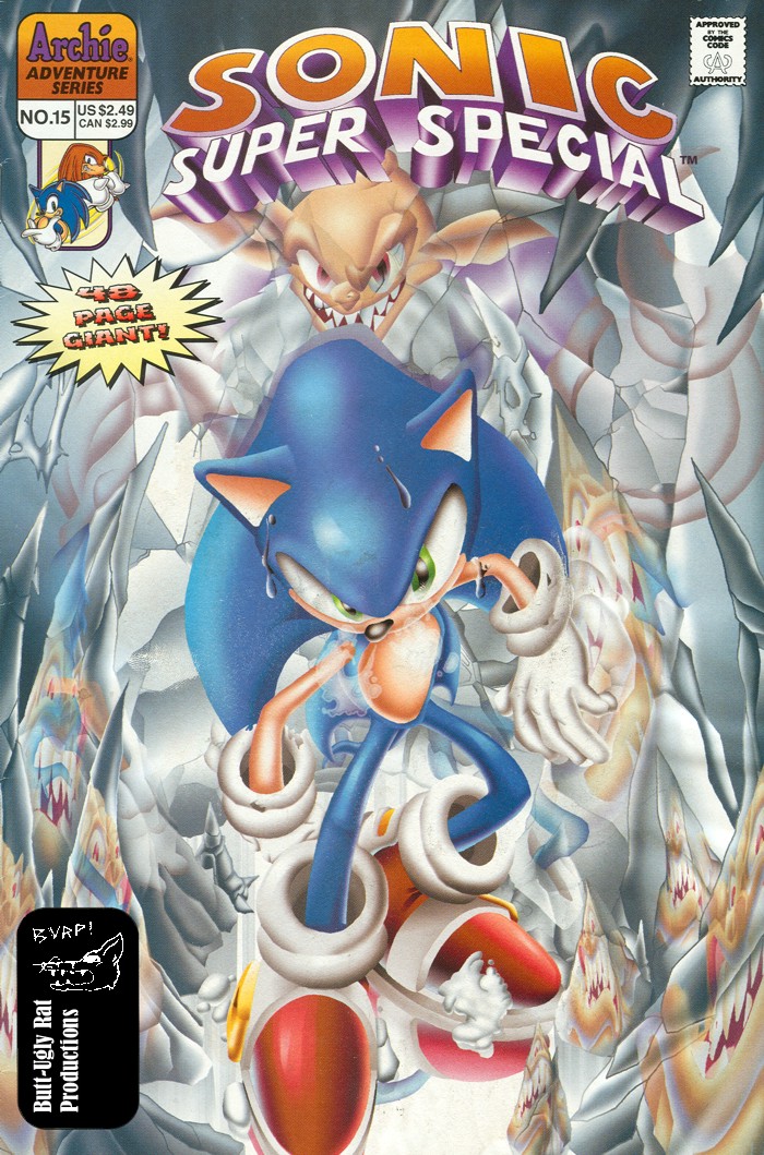Read online Sonic Super Special comic -  Issue #15 - Naugus games - 1