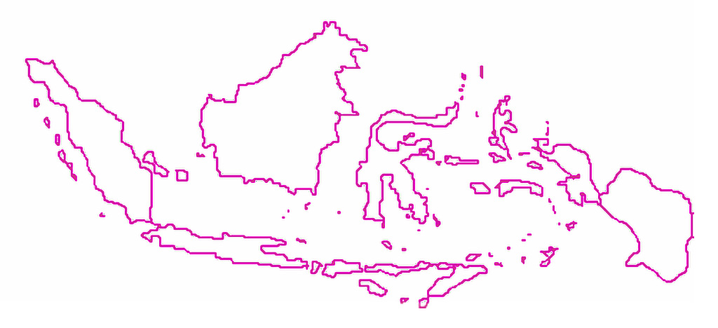 Gambar Peta Indonesia Simple - Koleksi Gambar HD