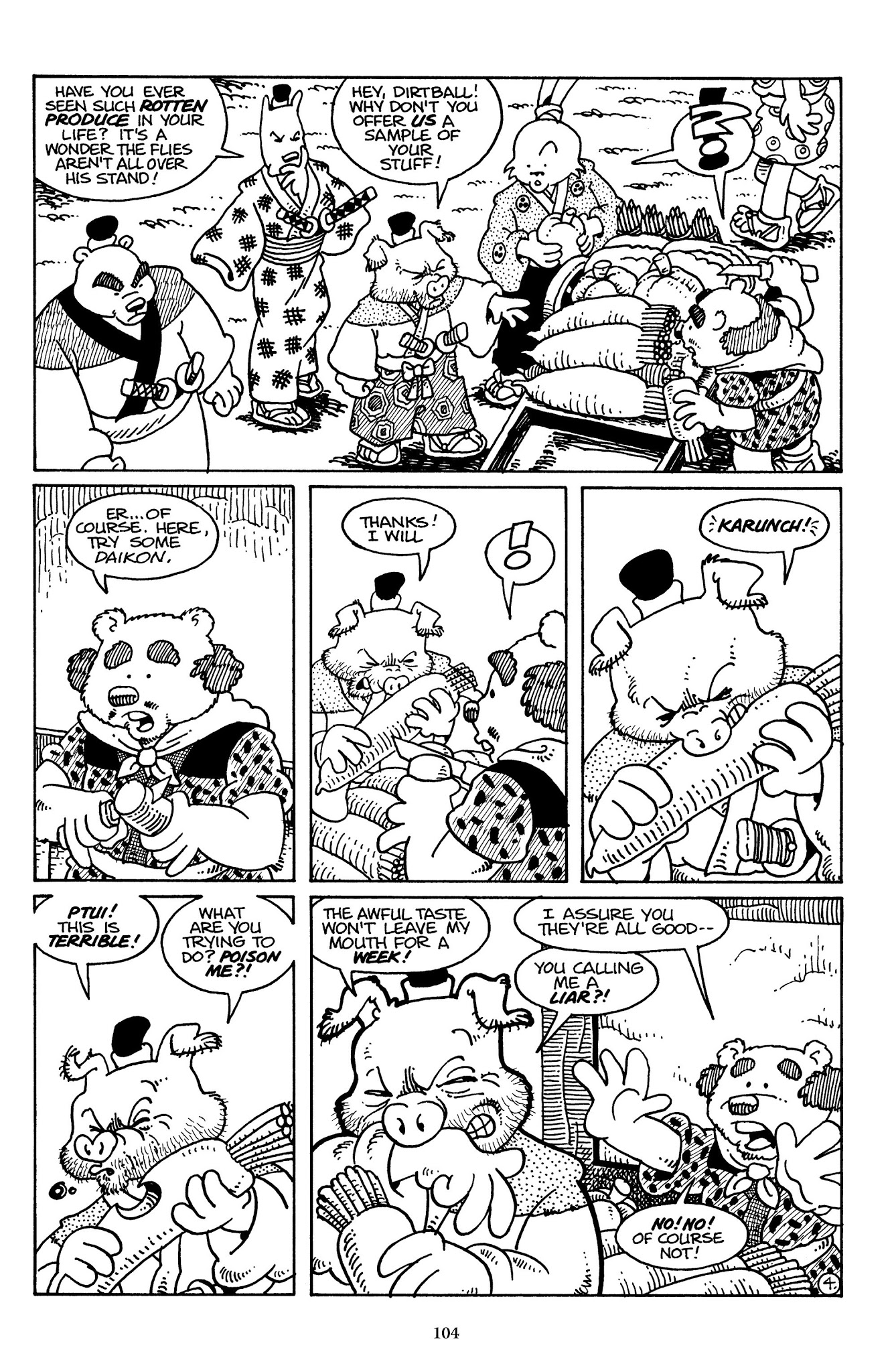 Read online The Usagi Yojimbo Saga comic -  Issue # TPB 1 - 101