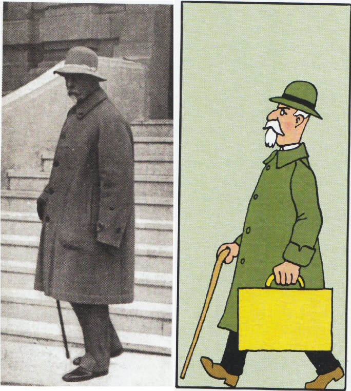 UN PUÑADO DE LETRAS: EL MUNDO REAL DE TINTÍN (PERSONAJES)