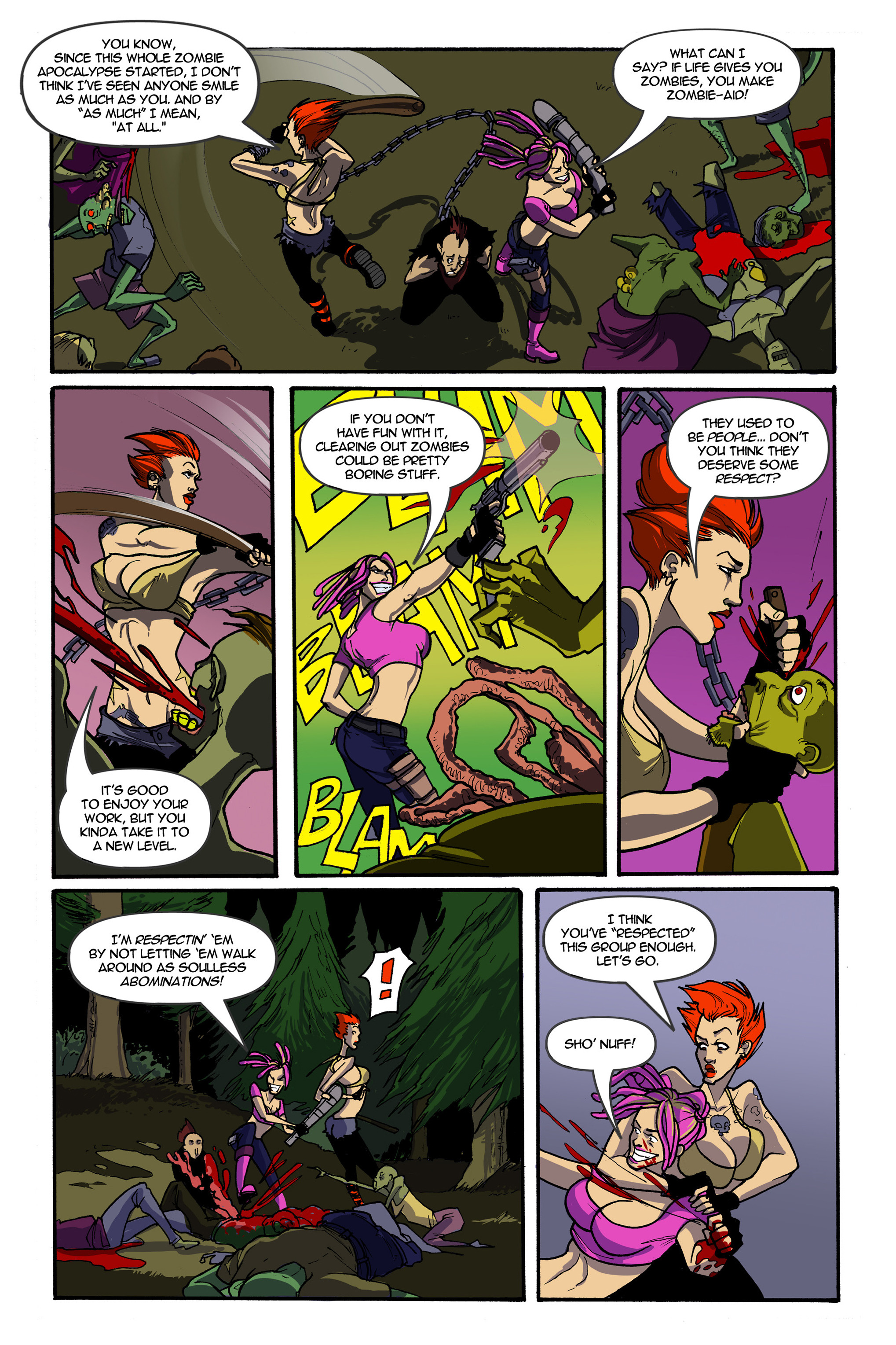Read online Chaos Campus: Extra Credit comic -  Issue #6 - 14
