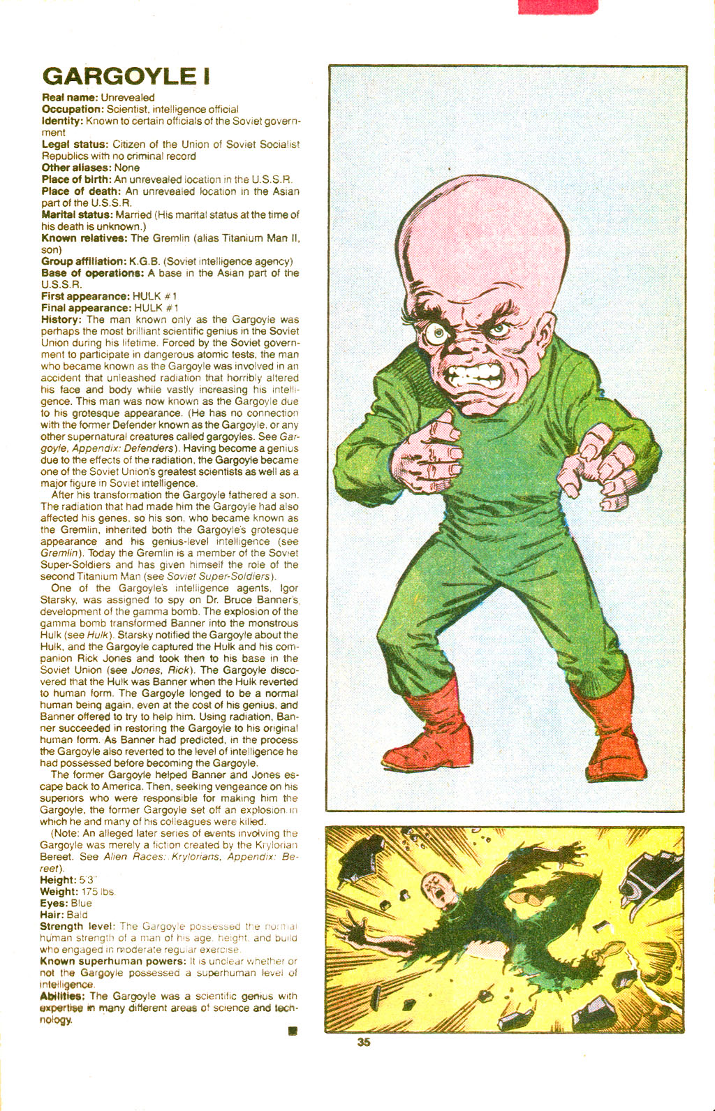 Read online The Official Handbook of the Marvel Universe Deluxe Edition comic -  Issue #17 - 37