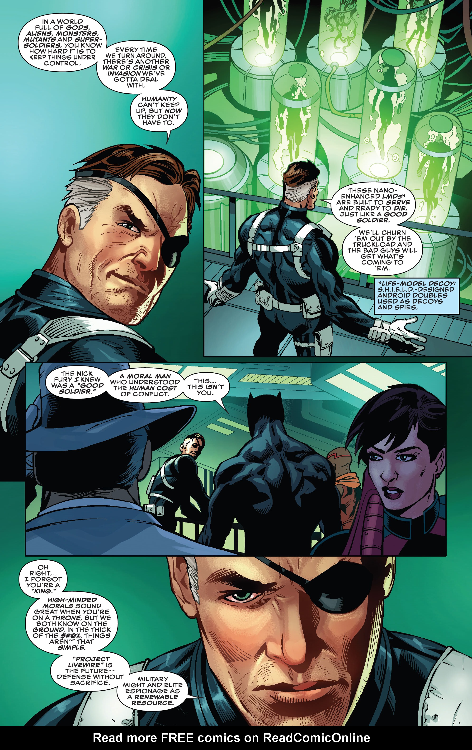 Read online Black Panther and the Agents of Wakanda comic -  Issue #6 - 6