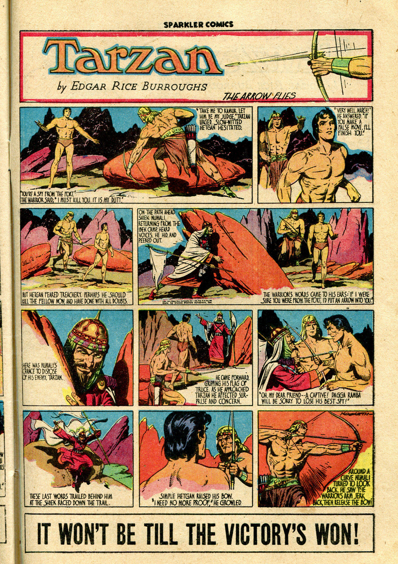 Read online Sparkler Comics comic -  Issue #41 - 41