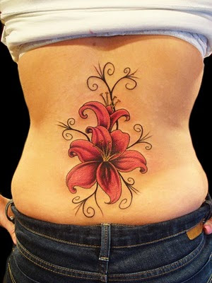 Tribal Flower Tattoos on Tattoo Fashion  Tribal Flower Tattoo Designs