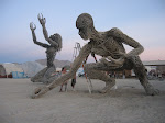 Sculptures on the Playa.