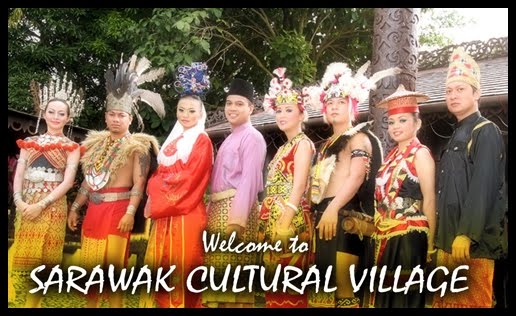 Kampung Budaya Sarawak Tarian Kaum  Iban