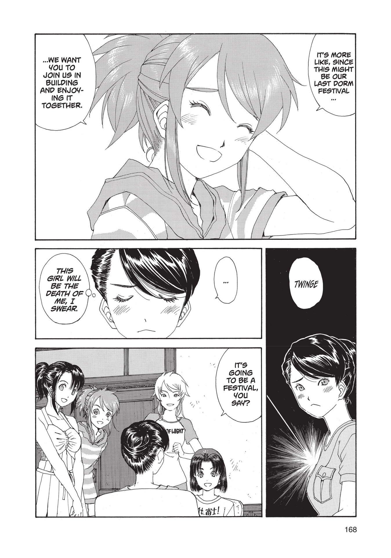 Read online Paradise Residence comic -  Issue #3 - 170