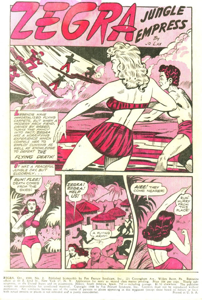 Read online Zegra, Jungle Empress comic -  Issue #2 - 3