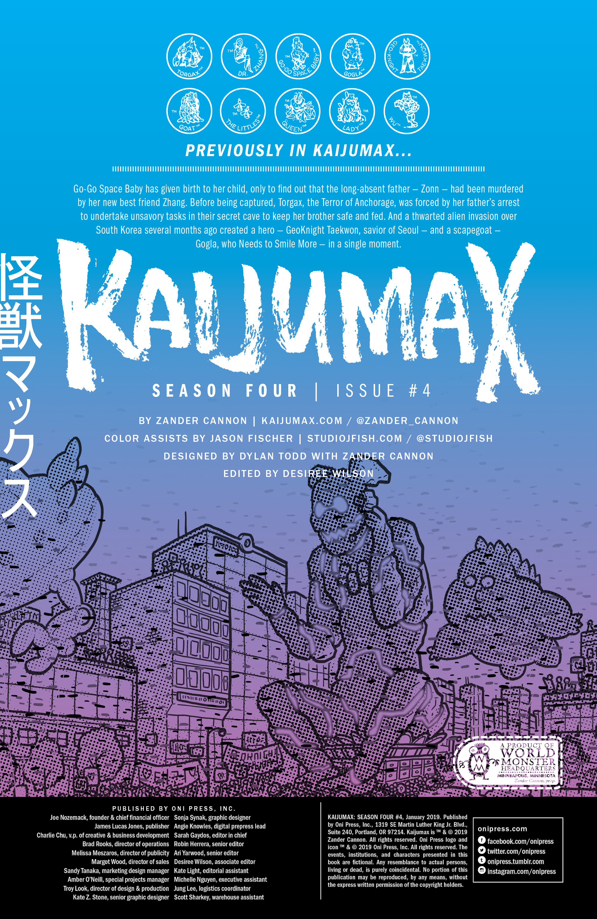 Read online Kaijumax: Season Four comic -  Issue #4 - 2