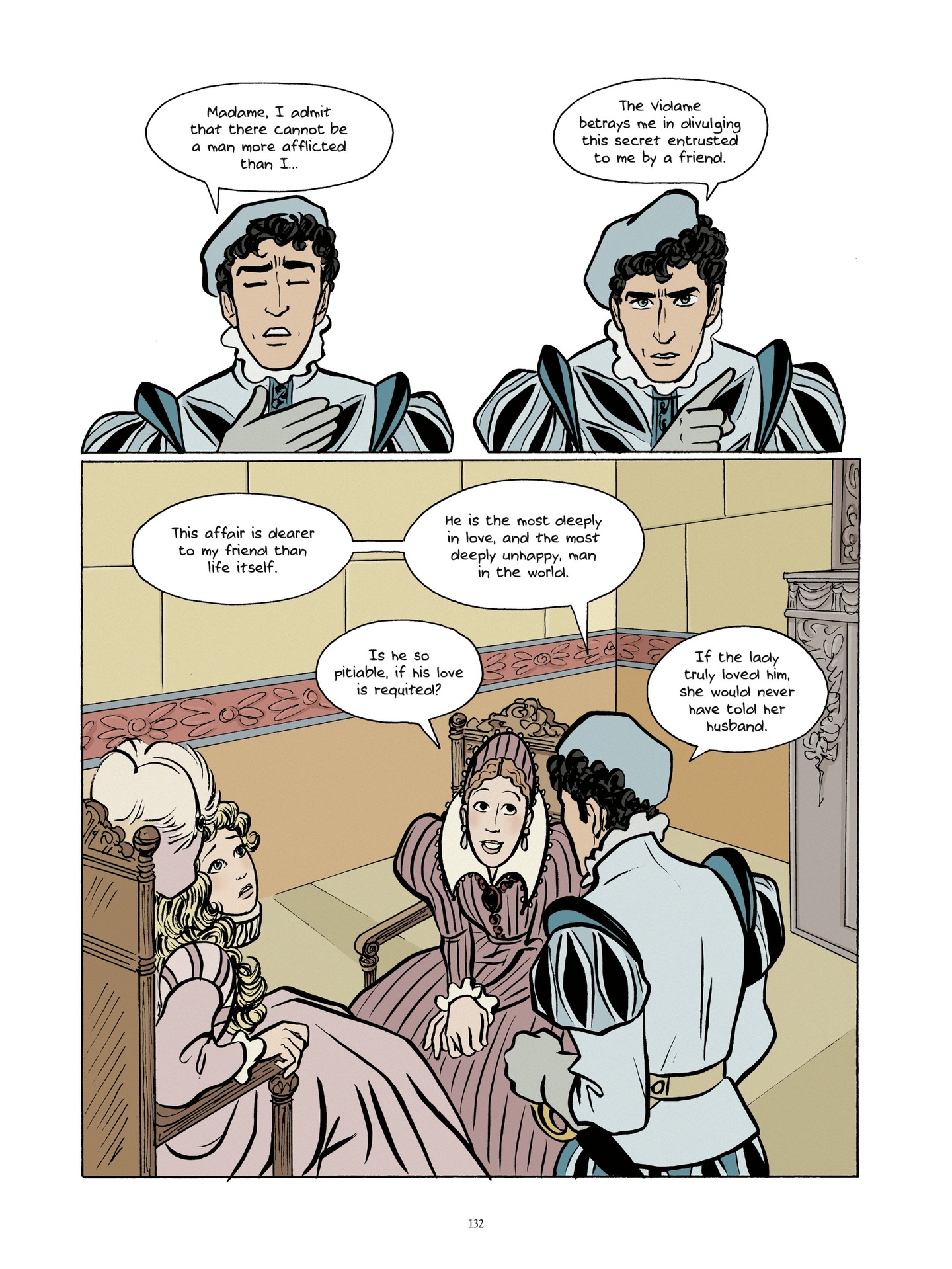 Read online The Princess of Clèves comic -  Issue # TPB (Part 1) - 124
