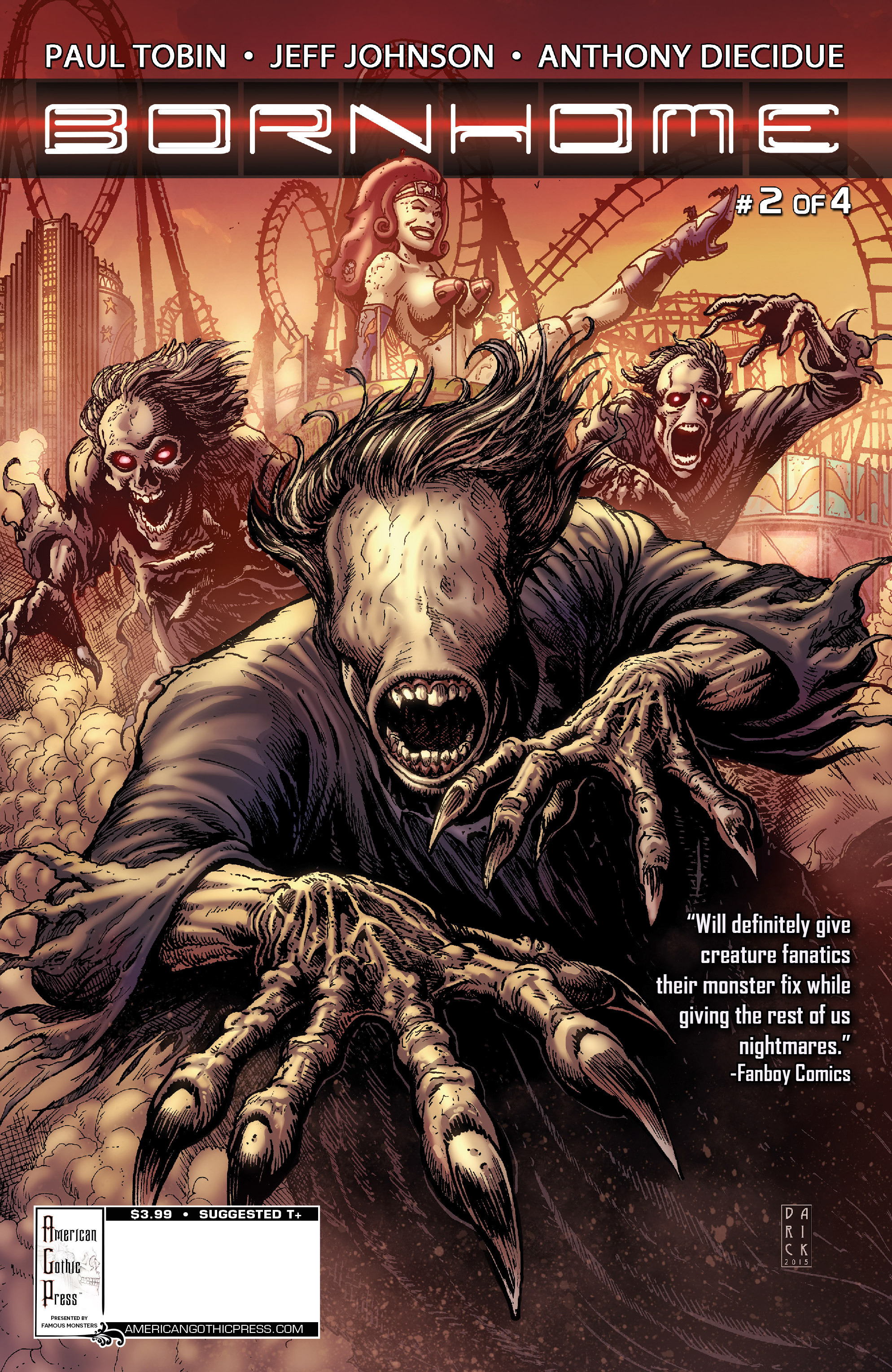 Read online Famous Monsters Presents: Bornhome comic -  Issue #2 - 2